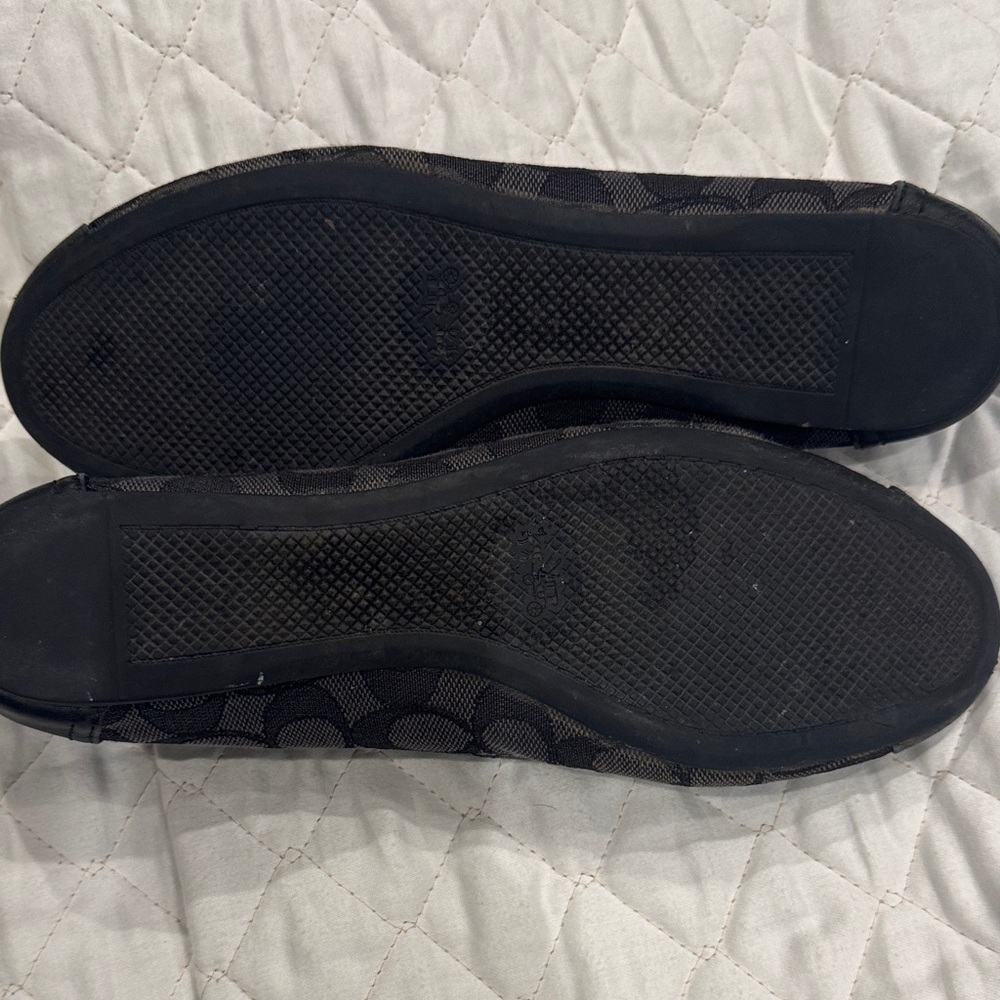 COACH Elegant Black Women's Flats - Picture 10 of 12